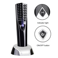 Electric Light Therapy Vibrating Hair Growth Scalp Comb